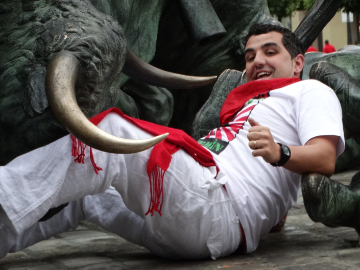 Bordado y estampado de pañuelos San fermín