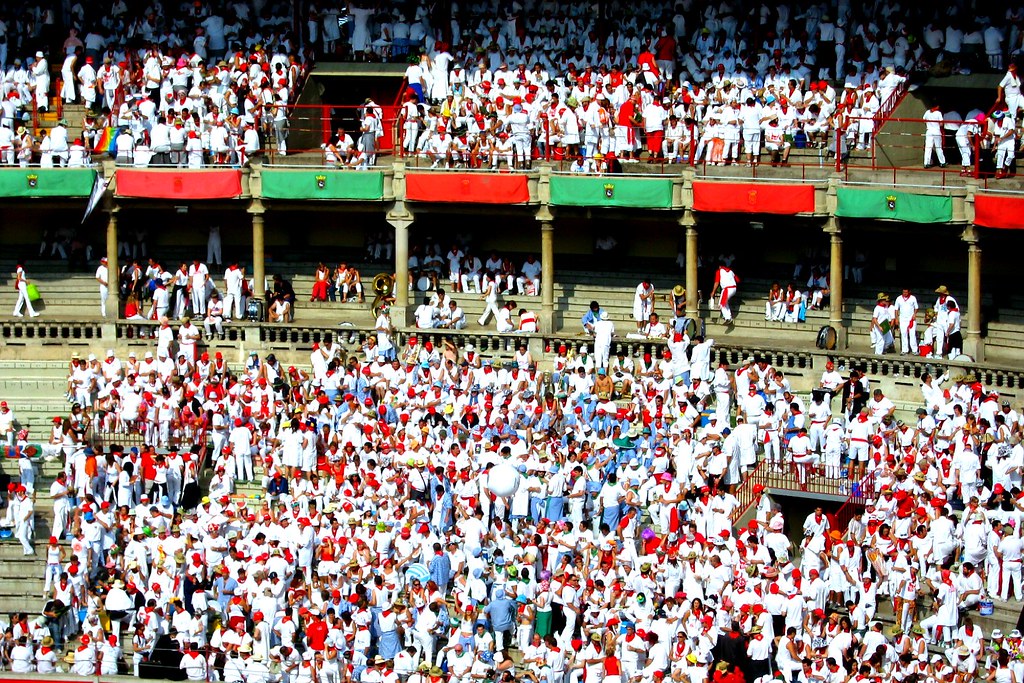 Pañuelos para San Fermín Grada